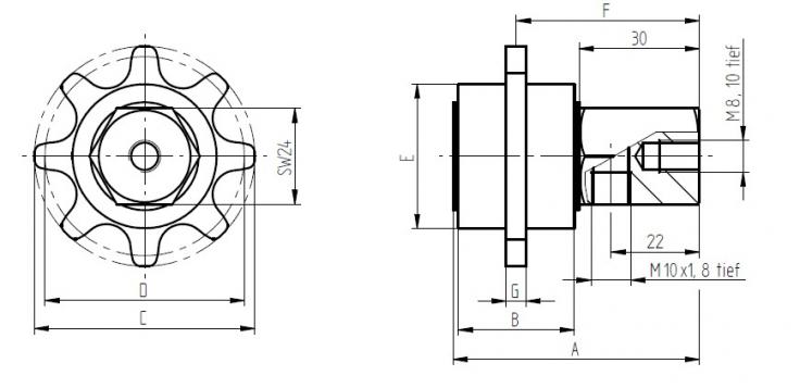 kettenschmierritzel flexxpinion simplex wa