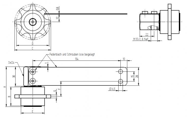 kettenschmierritzel flexxpinion simplex set